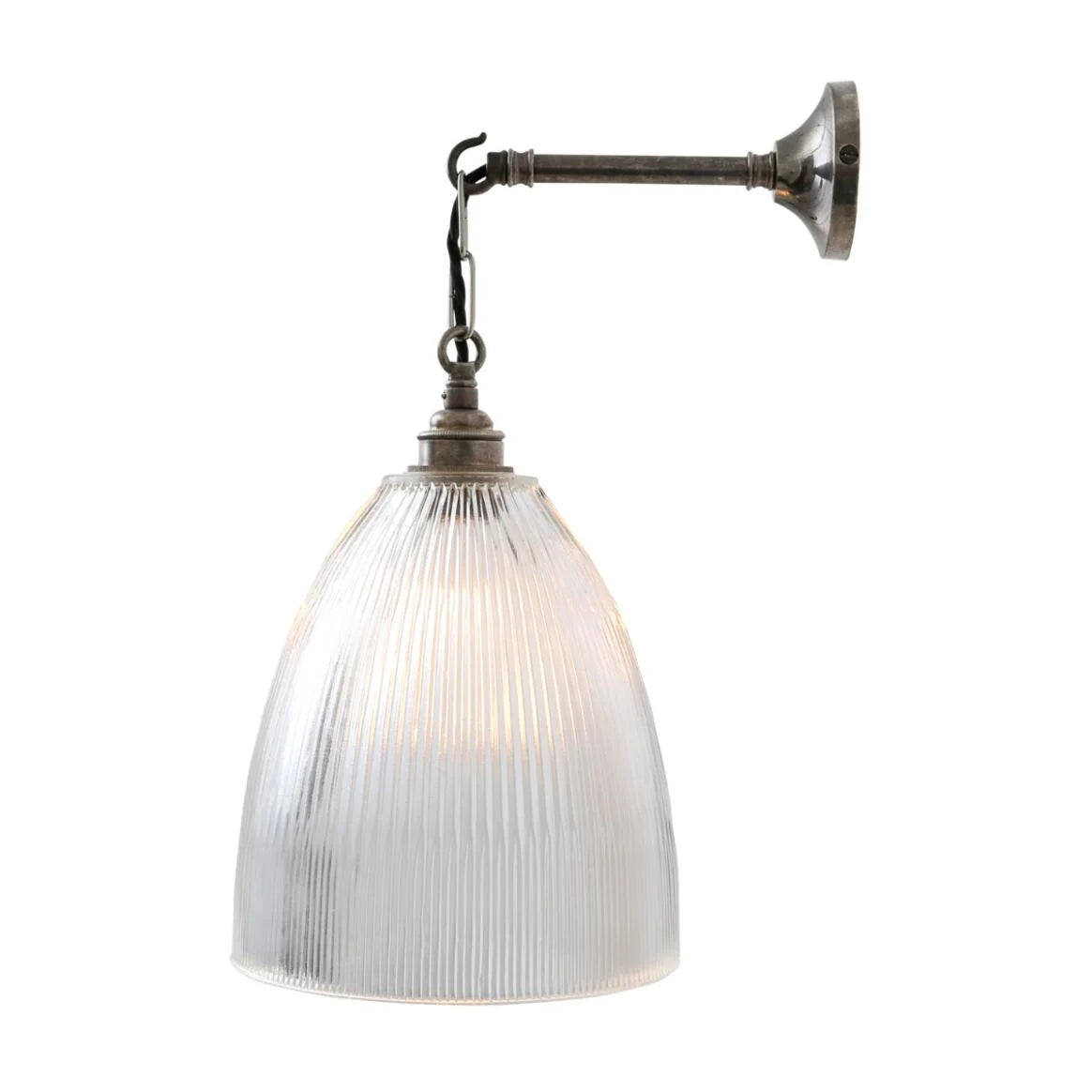 Fend Vintage Prismatic Glass Wall Light 38cm