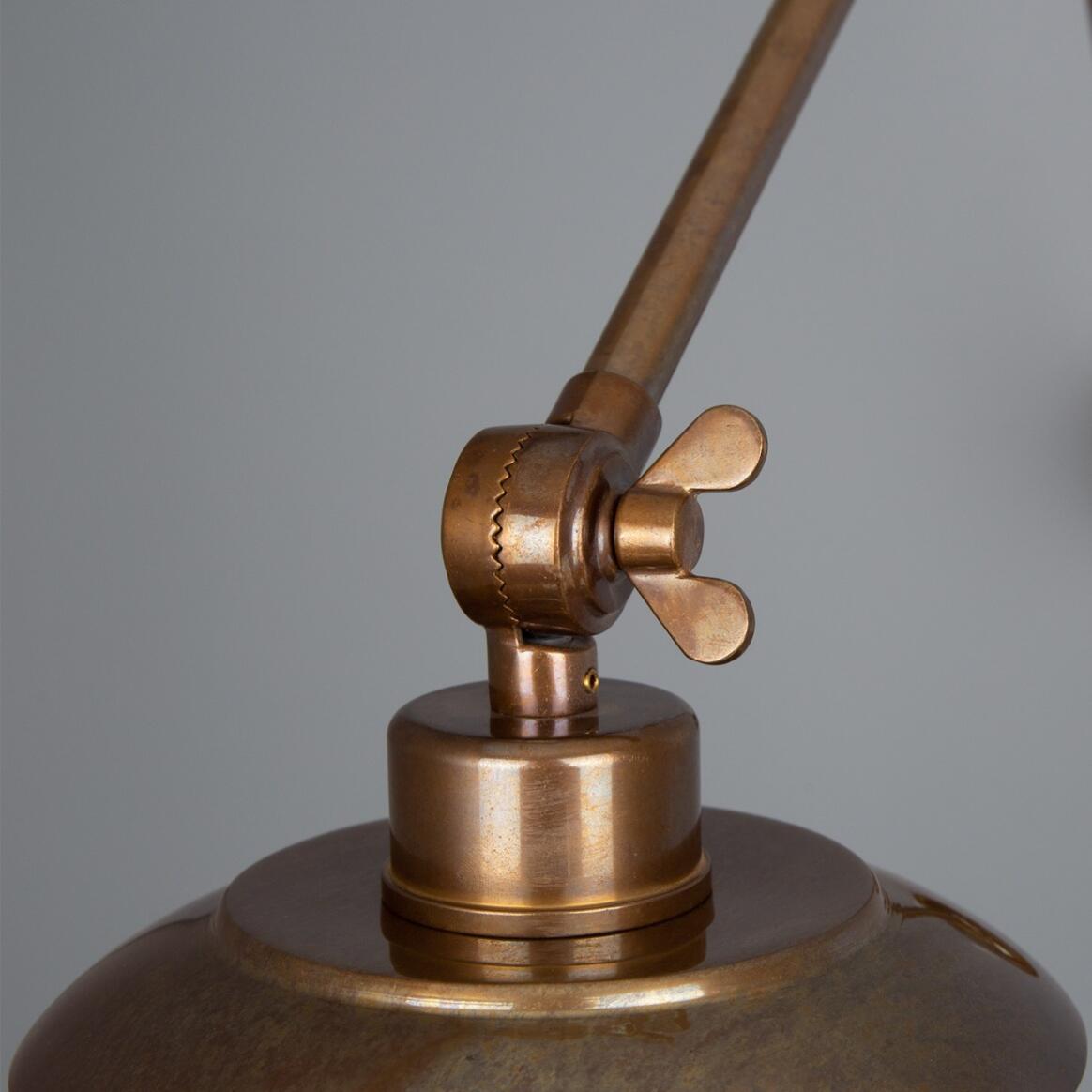 Reznor Vintage Adjustable Arm Bare Bulb Picture Light