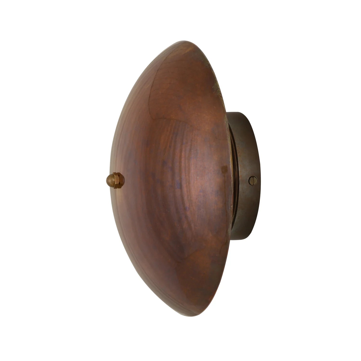 Luqa Brass Dish Wall Light 25cm