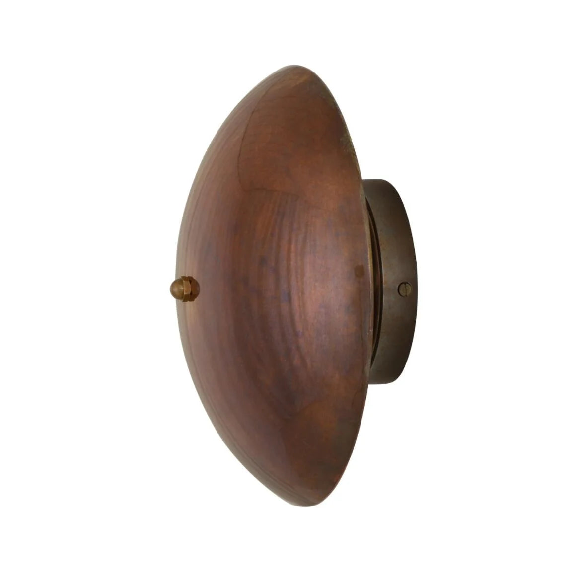Luqa Brass Dish Wall Light 25cm