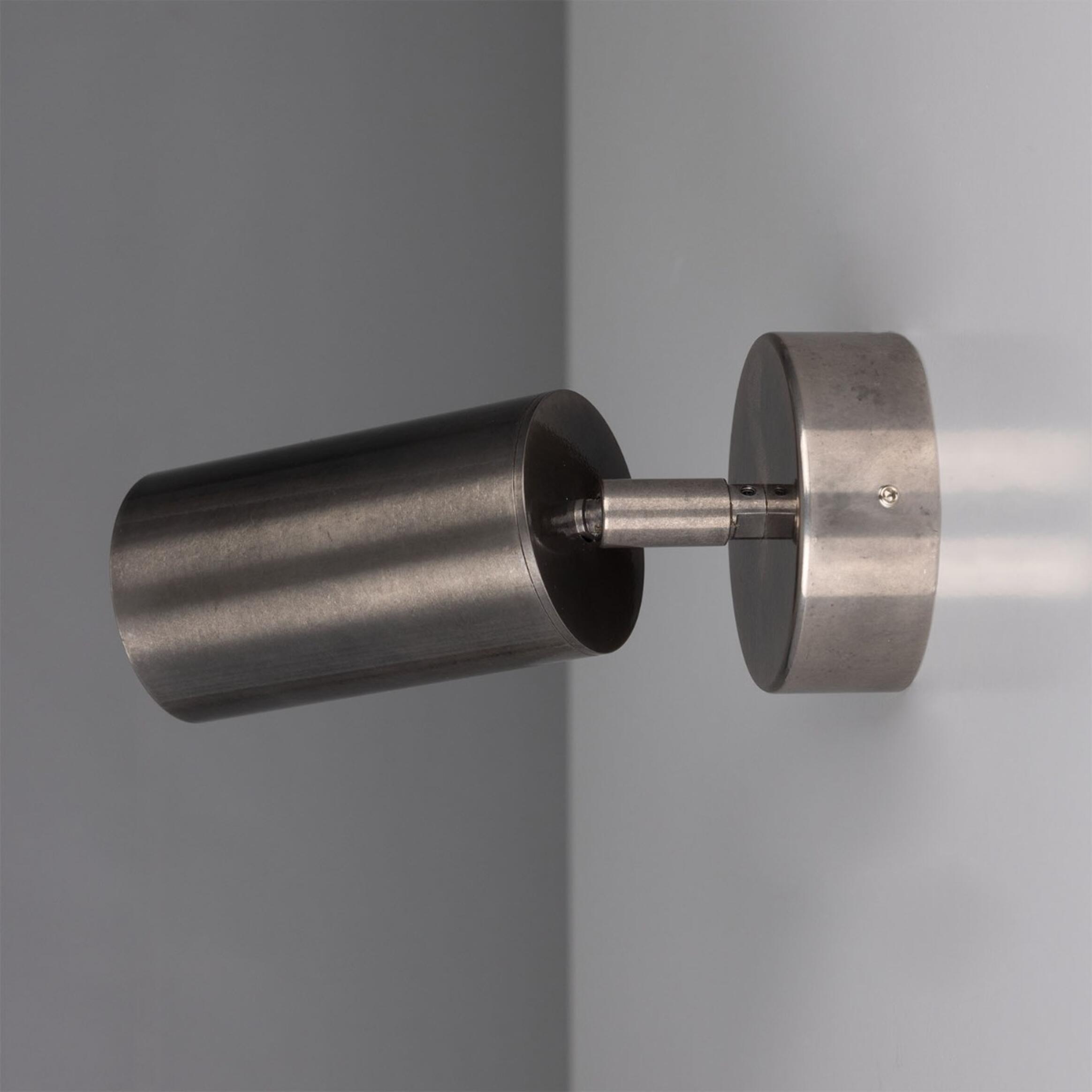 Evanston Directional Brass Wall Spotlight 8.5cm