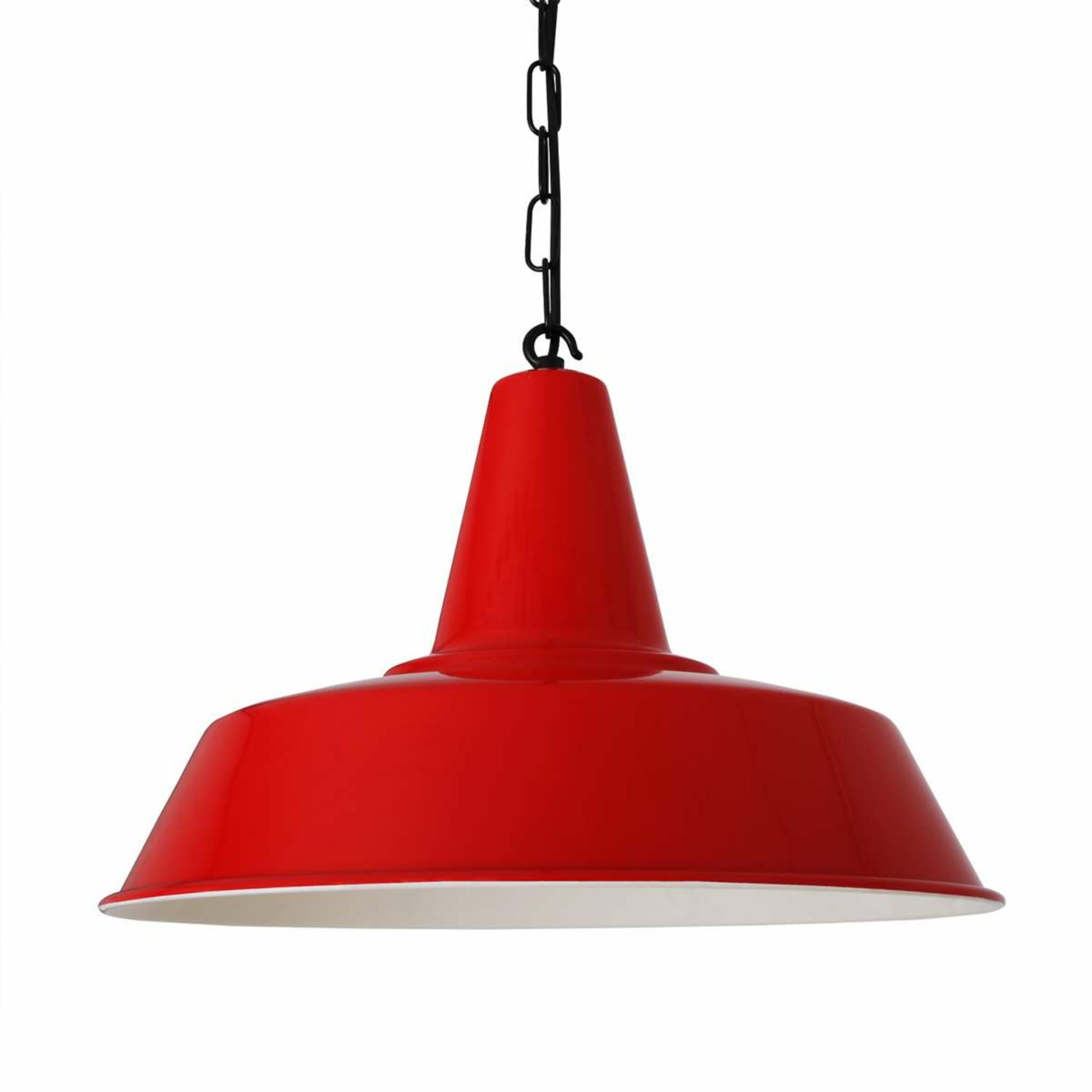 Nassau Industrial Factory Pendant Light 39cm, product shot