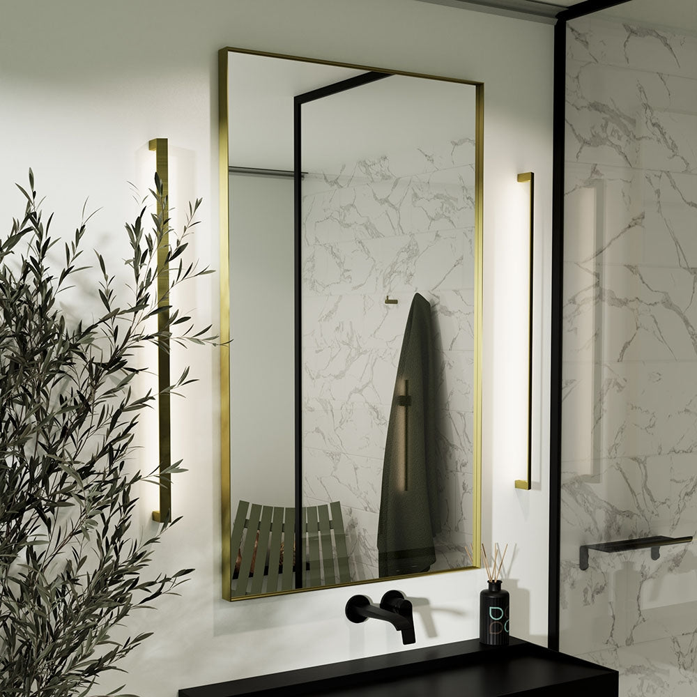 Newington Rectangular Mirror - 100x80cm