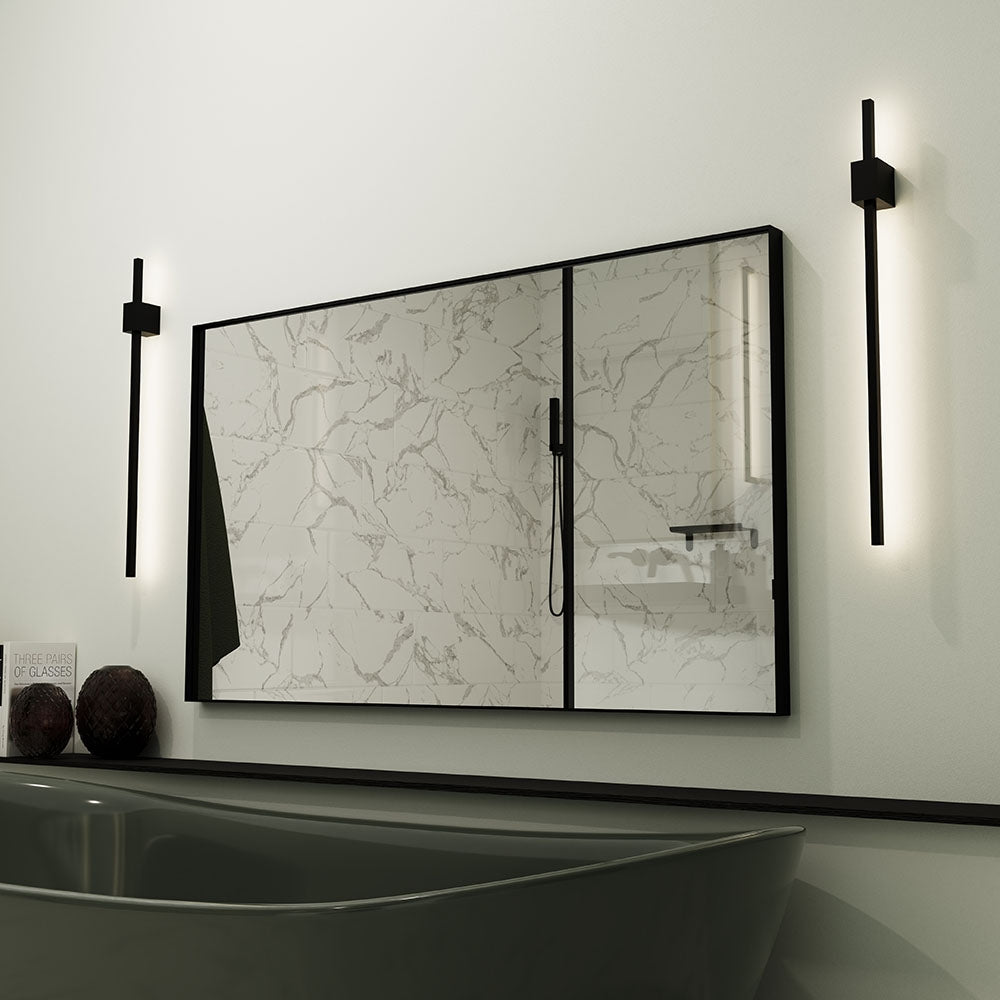 Newington Rectangular Mirror - 100x80cm