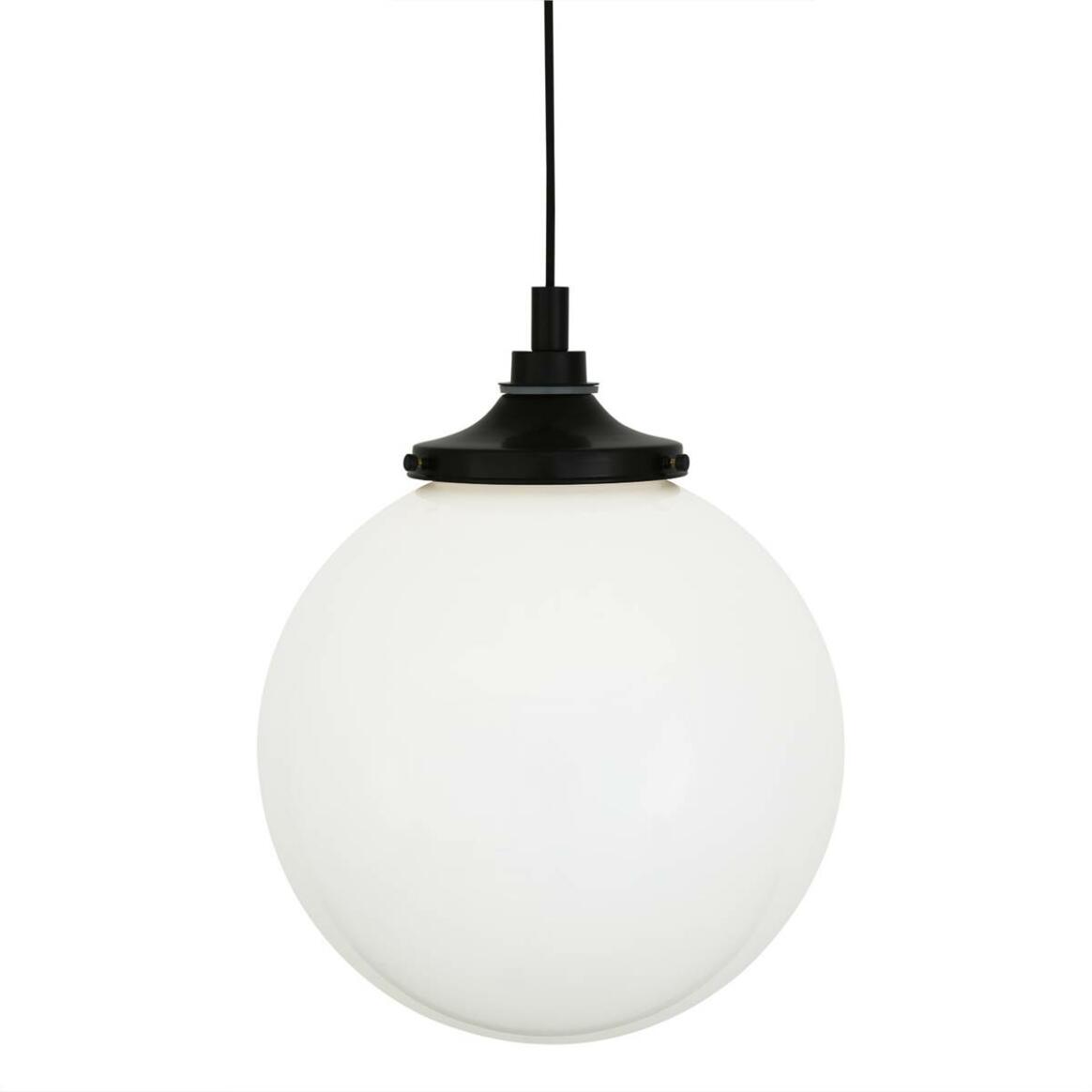 Pelagia Opal Globe Pendant Light 35cm IP44