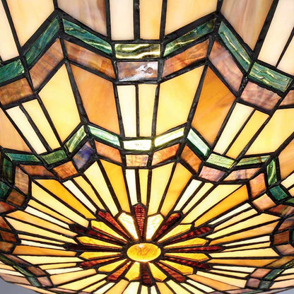 Alcott Light Flush in Valiant Bronze