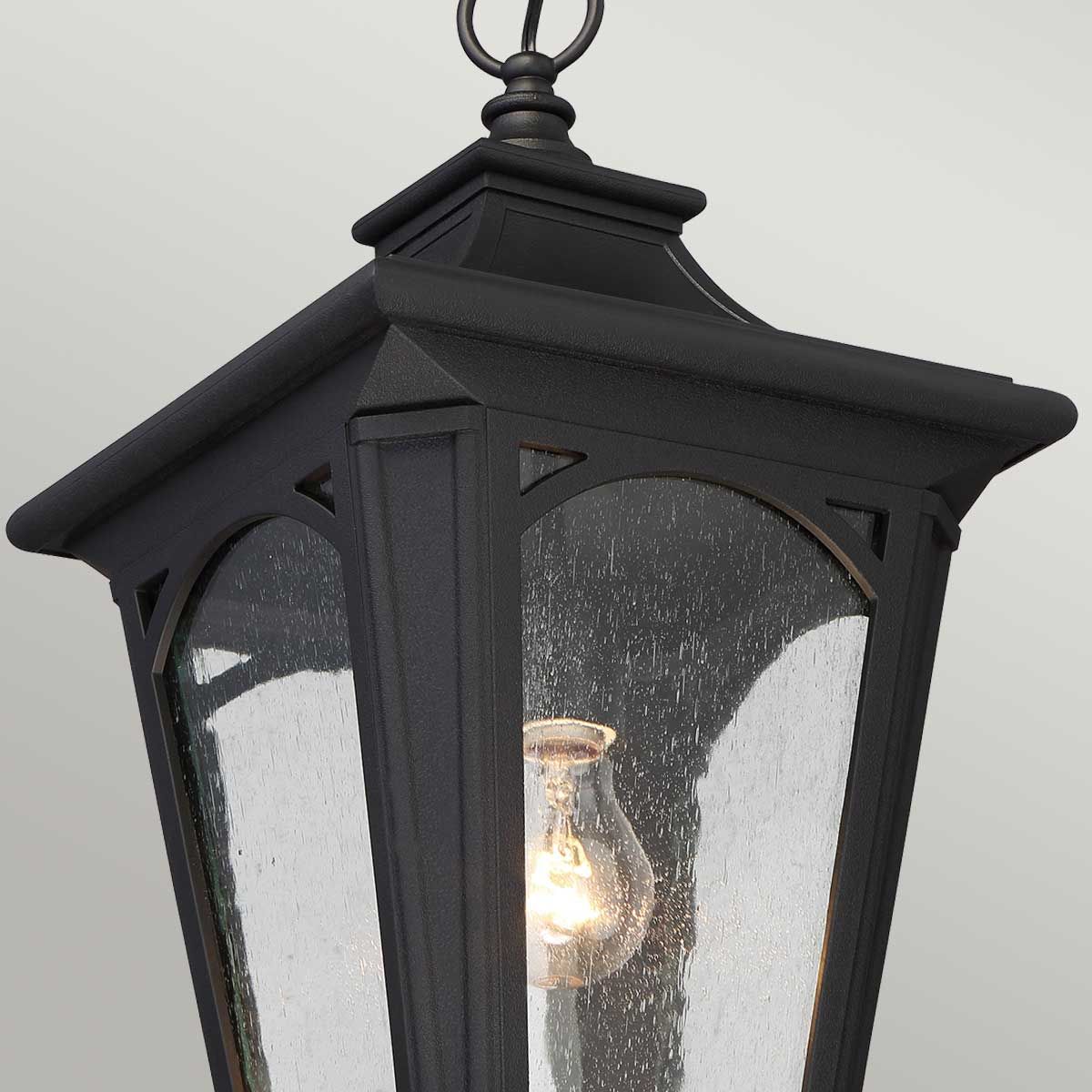 Bedford In Light Small Chain Lantern In Mystic Black