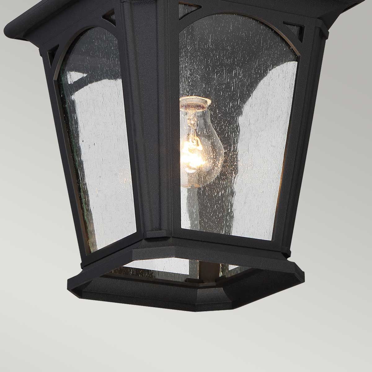 Bedford In Light Small Chain Lantern In Mystic Black
