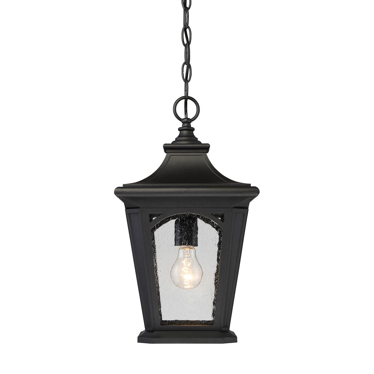 Bedford In Light Small Chain Lantern In Mystic Black