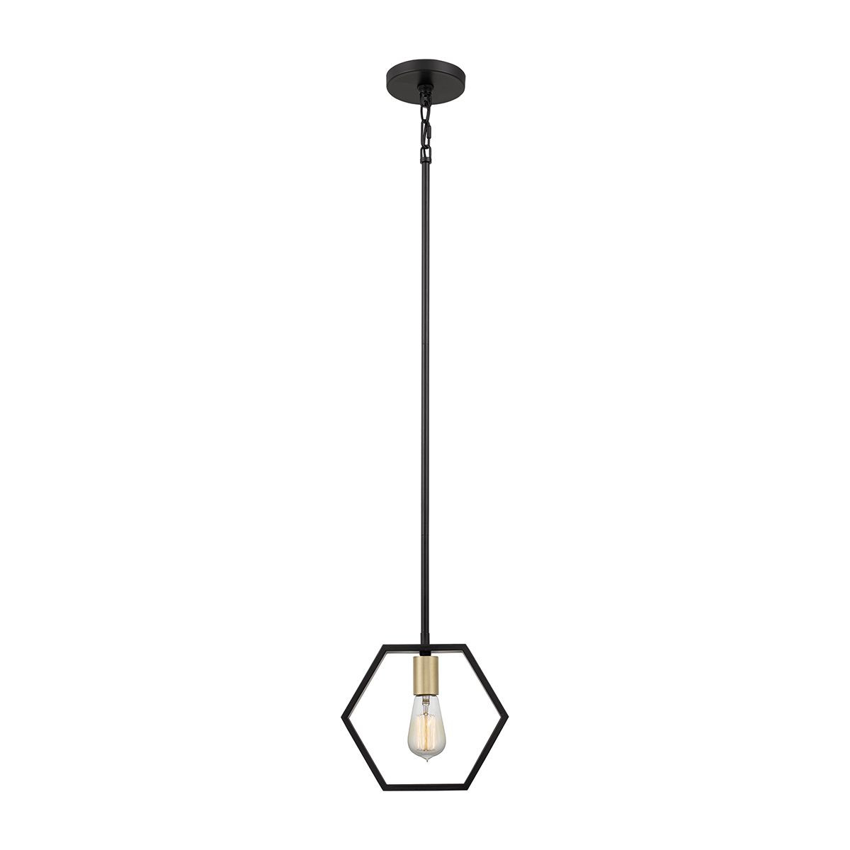 Bismarck Light Mini Pendant in Earth Black