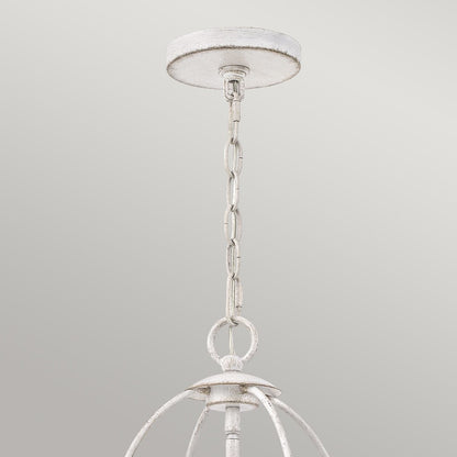 Bradbury Light Pendant in Antique White