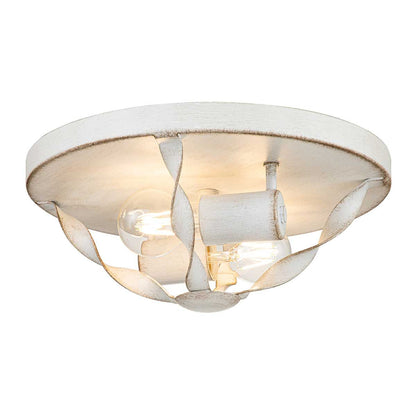 Bradbury Light Flush in Antique White