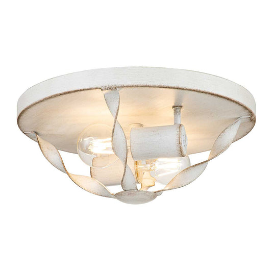 Bradbury Light Flush in Antique White