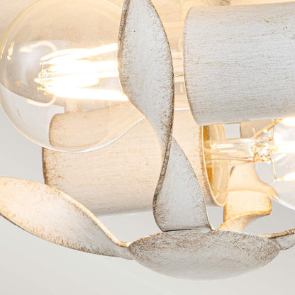 Bradbury Light Flush in Antique White
