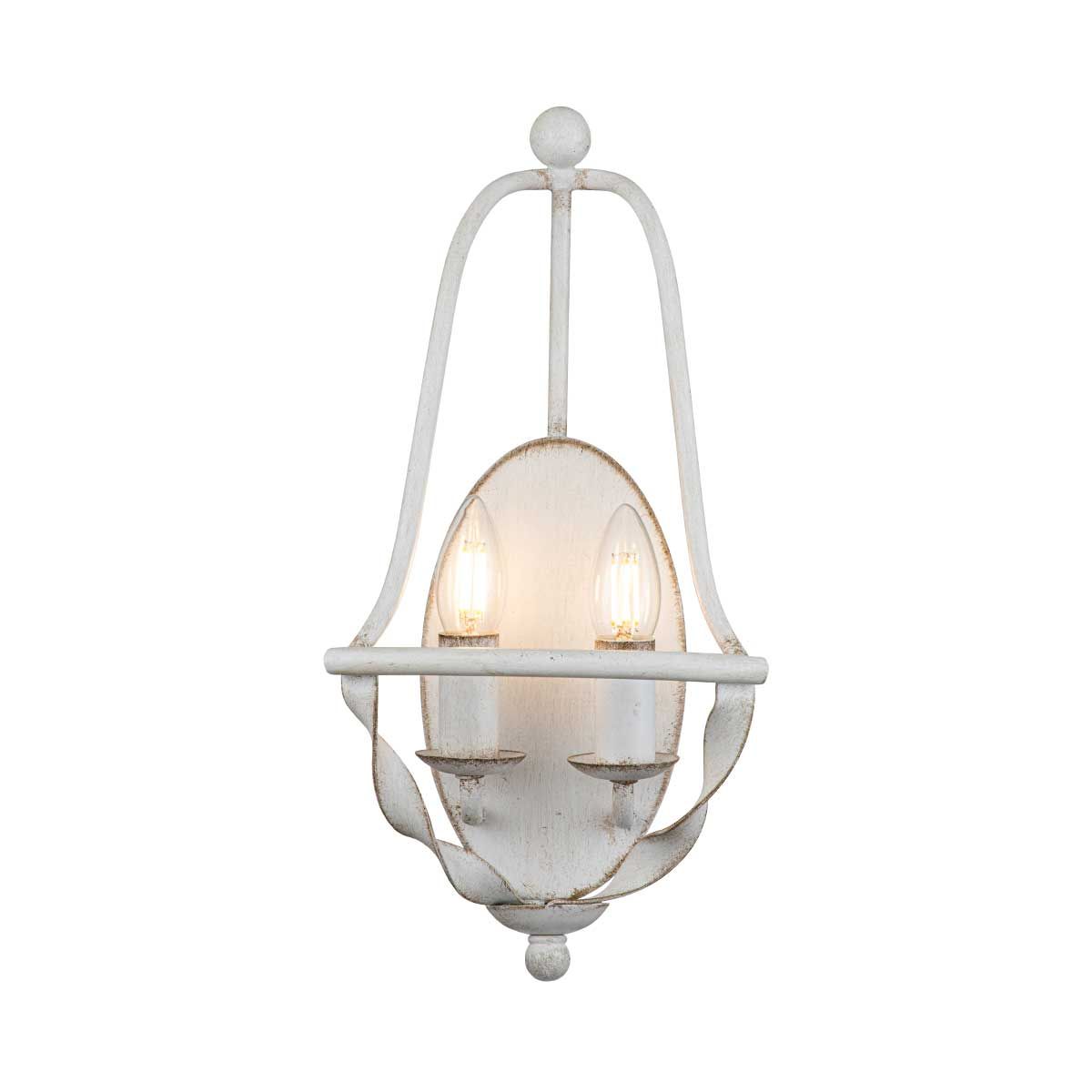 Bradbury Light Wall Light in Antique White