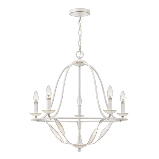 Bradbury Light Chandelier in Antique White