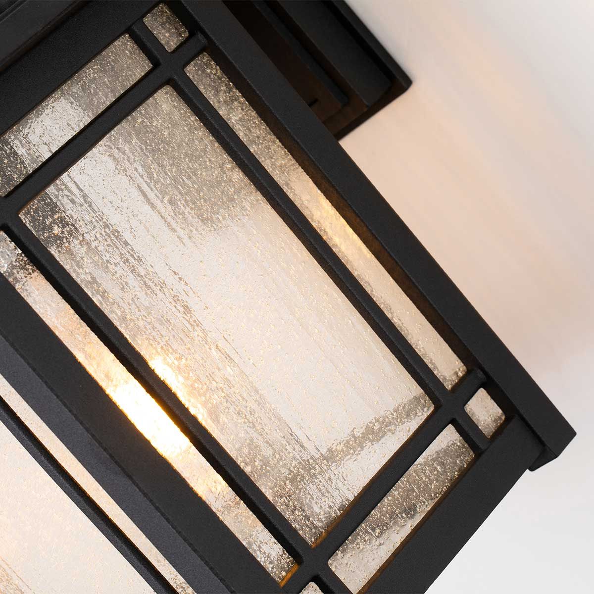 Cedar Point Light Wall Lantern in Medium in Black