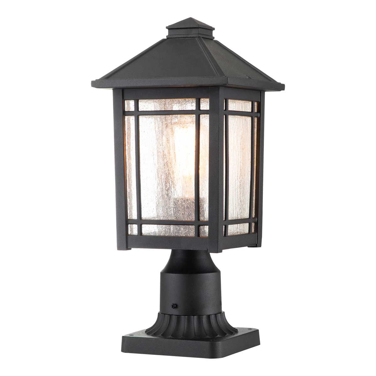 Cedar Point Light Pedestal in Black