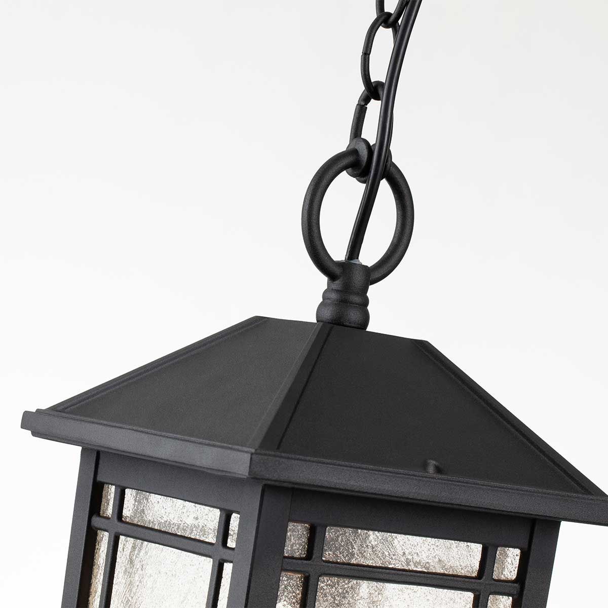 Cedar Point In Light Chain Lantern In Black
