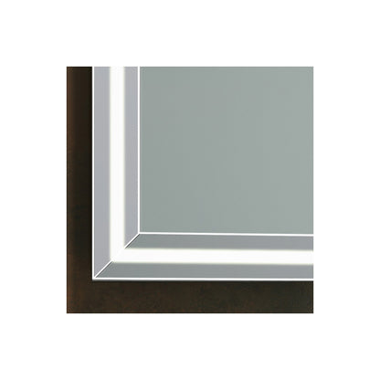 Ravenna Light Rectangular Mirror - 60x80cm