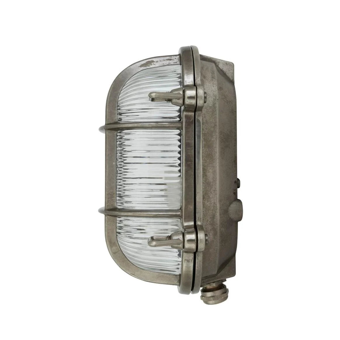 Ruben Small Brass Oval Marine Light 20cm