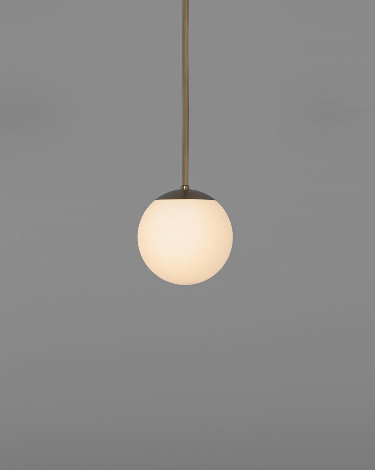 Glass Globe Opal 200 Pendant Light
