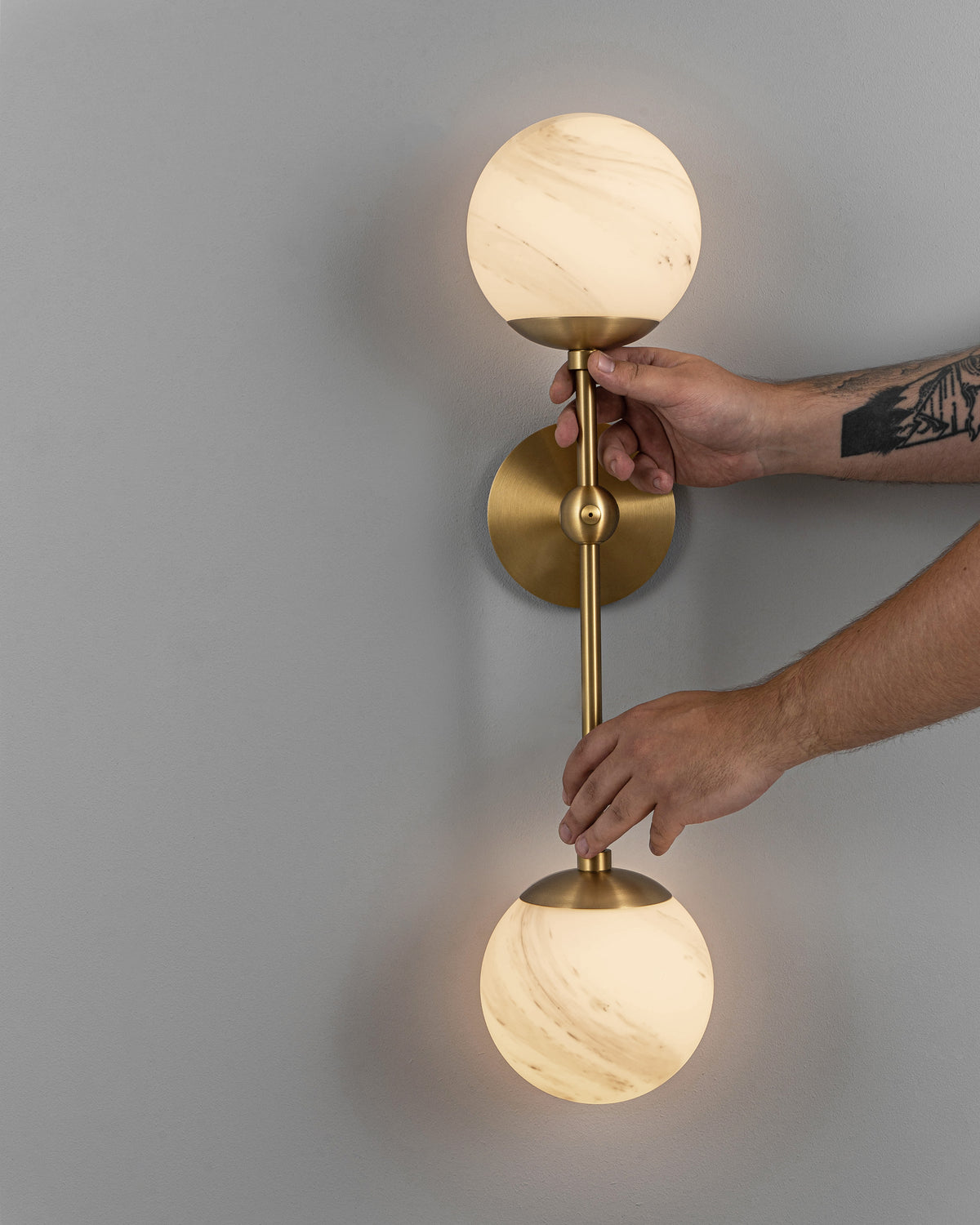 Armstrong Dual Wall Light