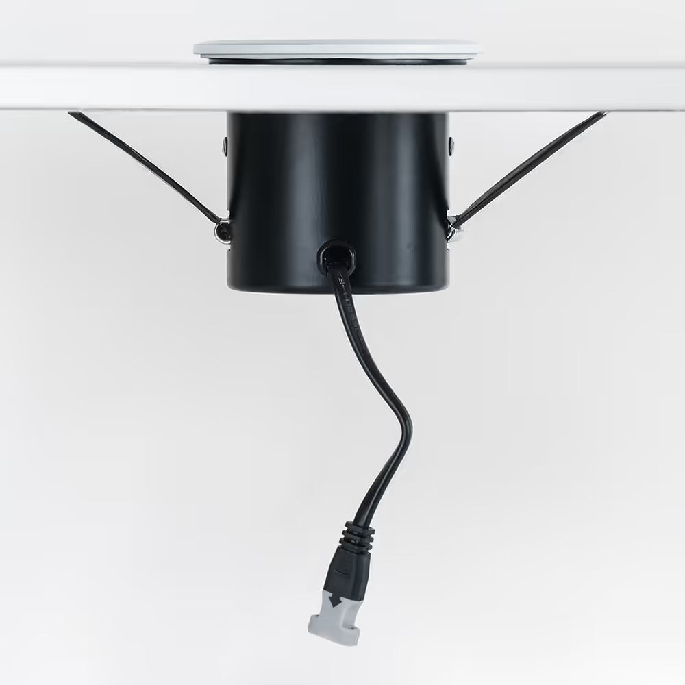 Soho Lighting White 4K Cool White Tiltable LED Downlights, Fire Rated, IP44, High CRI, Dimmable