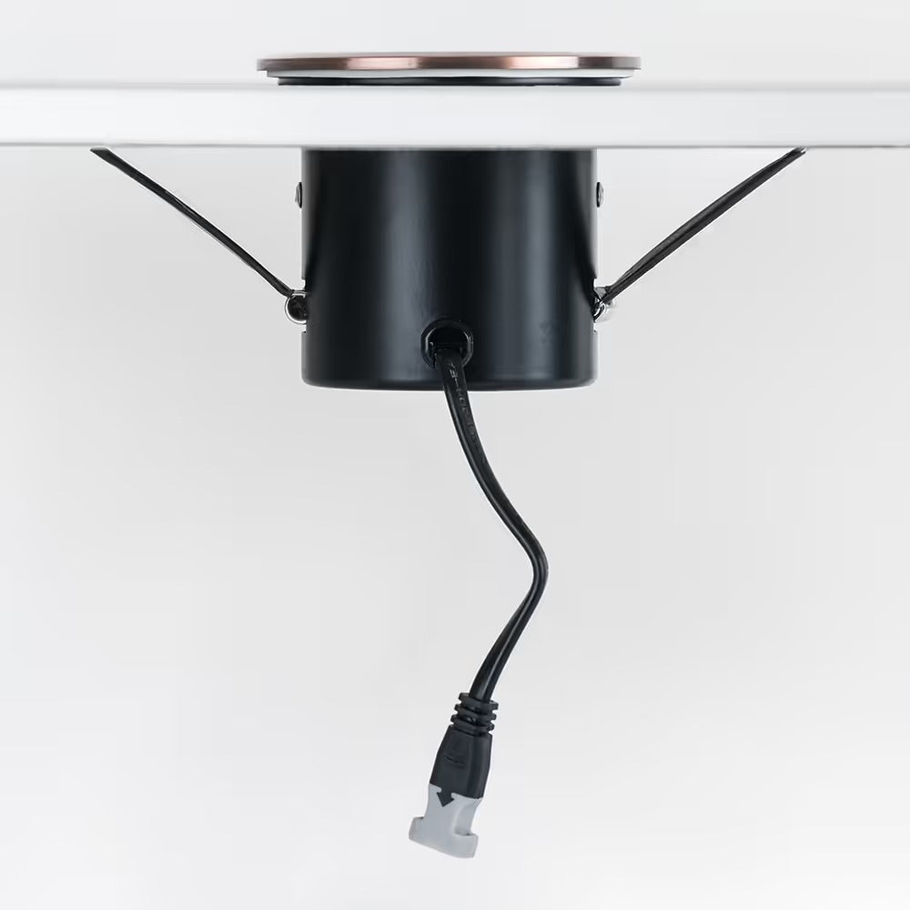 Soho Lighting Antique Copper 4K Cool White Tiltable LED Downlights, Fire Rated, IP44, High CRI, Dimmable