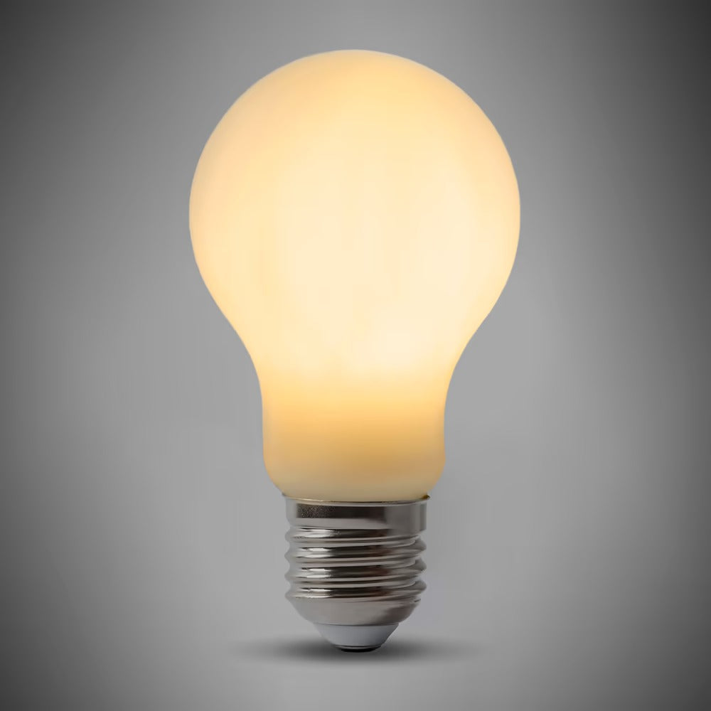 Soho Lighting 8w E27 ES Opal GLS LED Light Bulb 4100K Horizon Daylight High CRI Dimmable