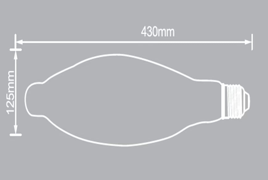 Brompton E27 4W Giant 3.5K Sunset White LED Bulb