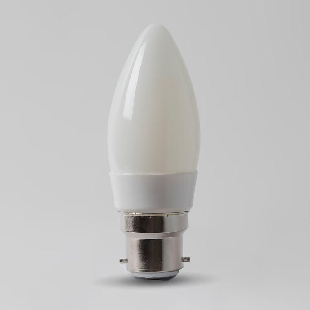 Canonbury B22 4W Opal Candle Warm White LED Bulb
