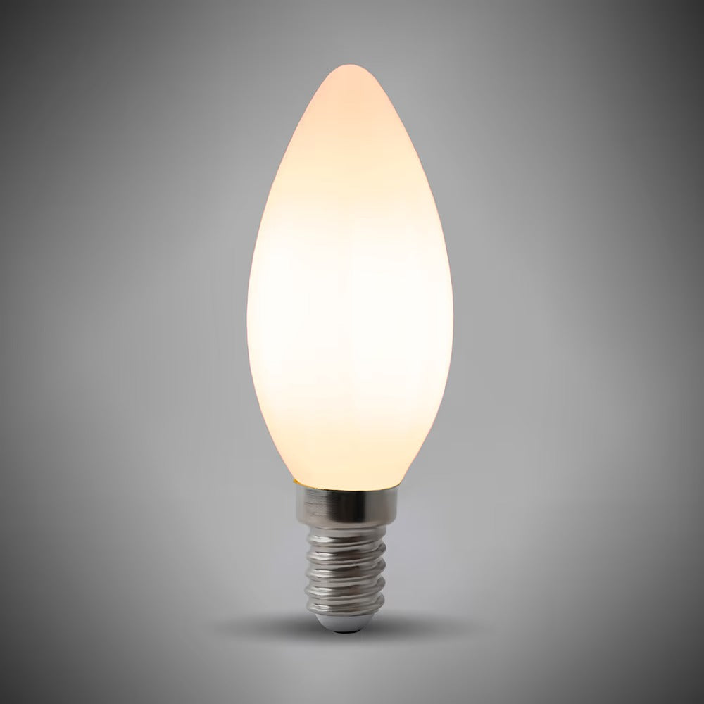Soho Lighting 4w E14 SES Opal Candle LED Bulb 4100K Horizon Daylight Dimmable High CRI