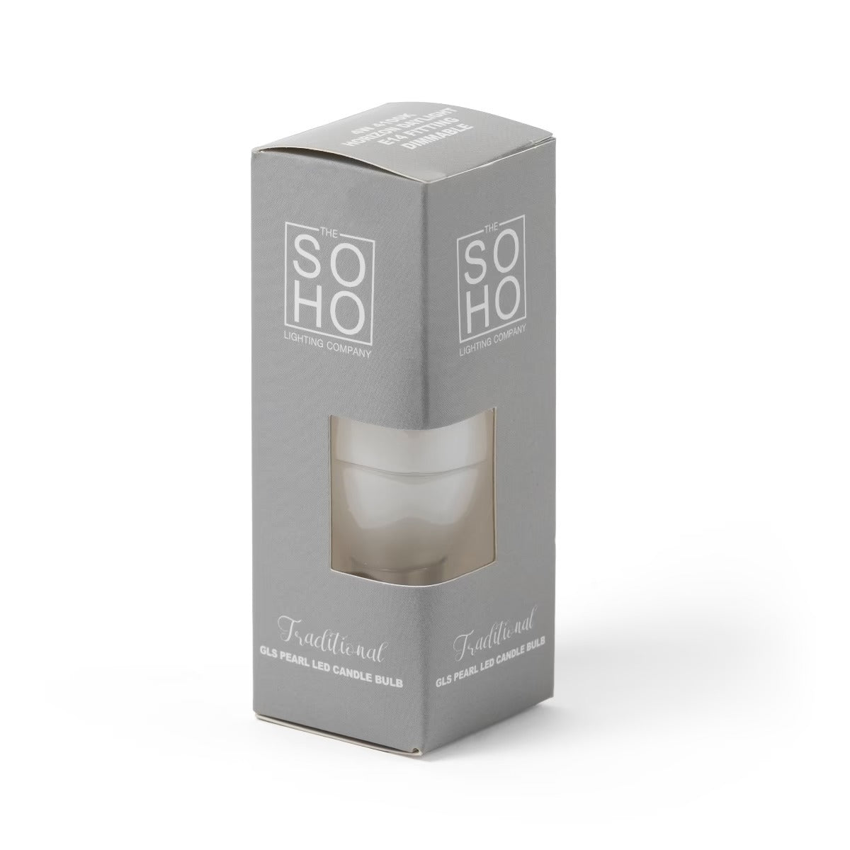 Soho Lighting 4w E14 SES Opal Candle LED Bulb 4100K Horizon Daylight Dimmable High CRI