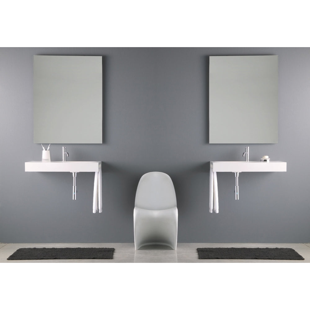 Slim Rectangular Mirror - 120x60cm