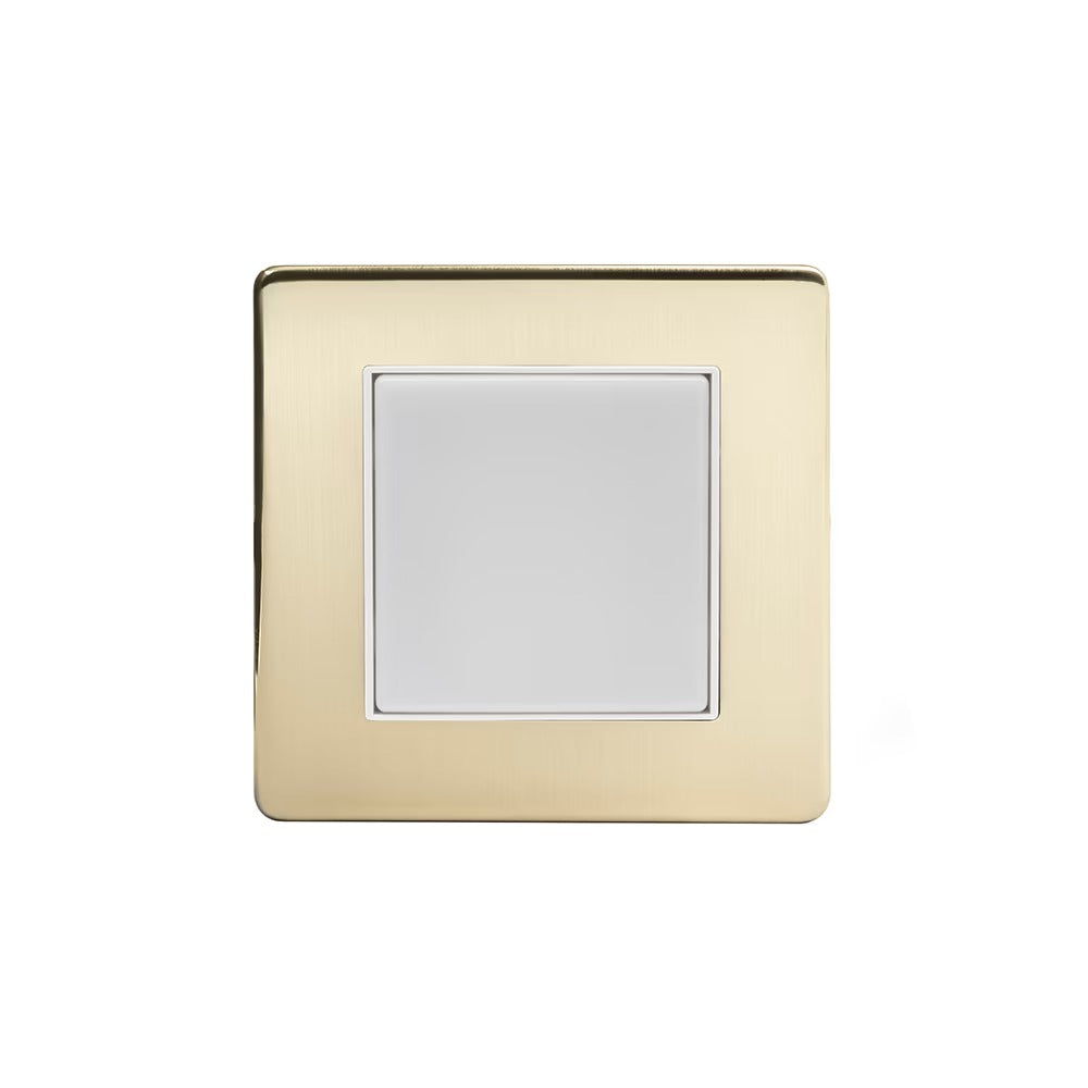 The Savoy Collection Brushed Brass LED Stair Light - Warm White