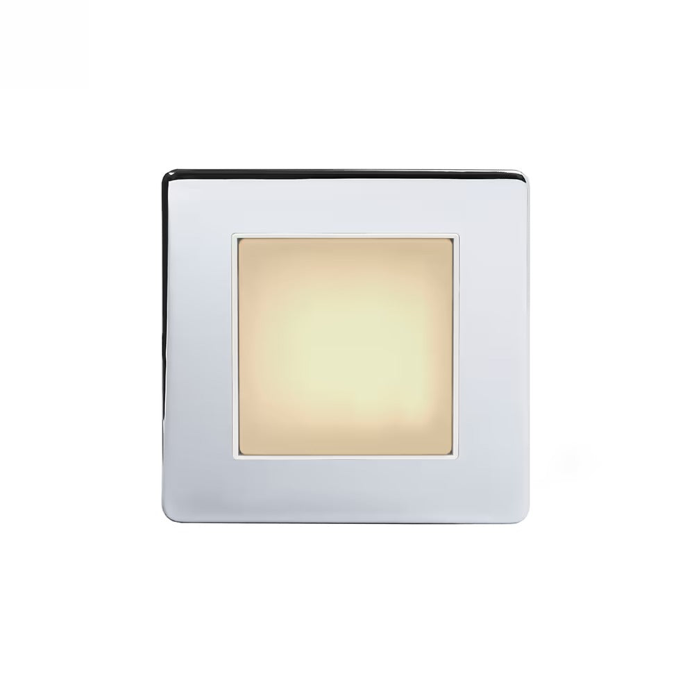 The Finsbury Collection Polished Chrome LED Stair Light - Warm White