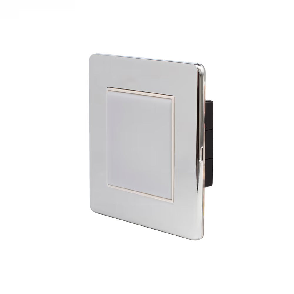 The Finsbury Collection Polished Chrome LED Stair Light - Warm White