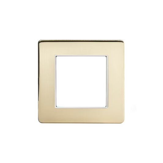 The Savoy Collection Brushed Brass LED Stair Light - Cool White