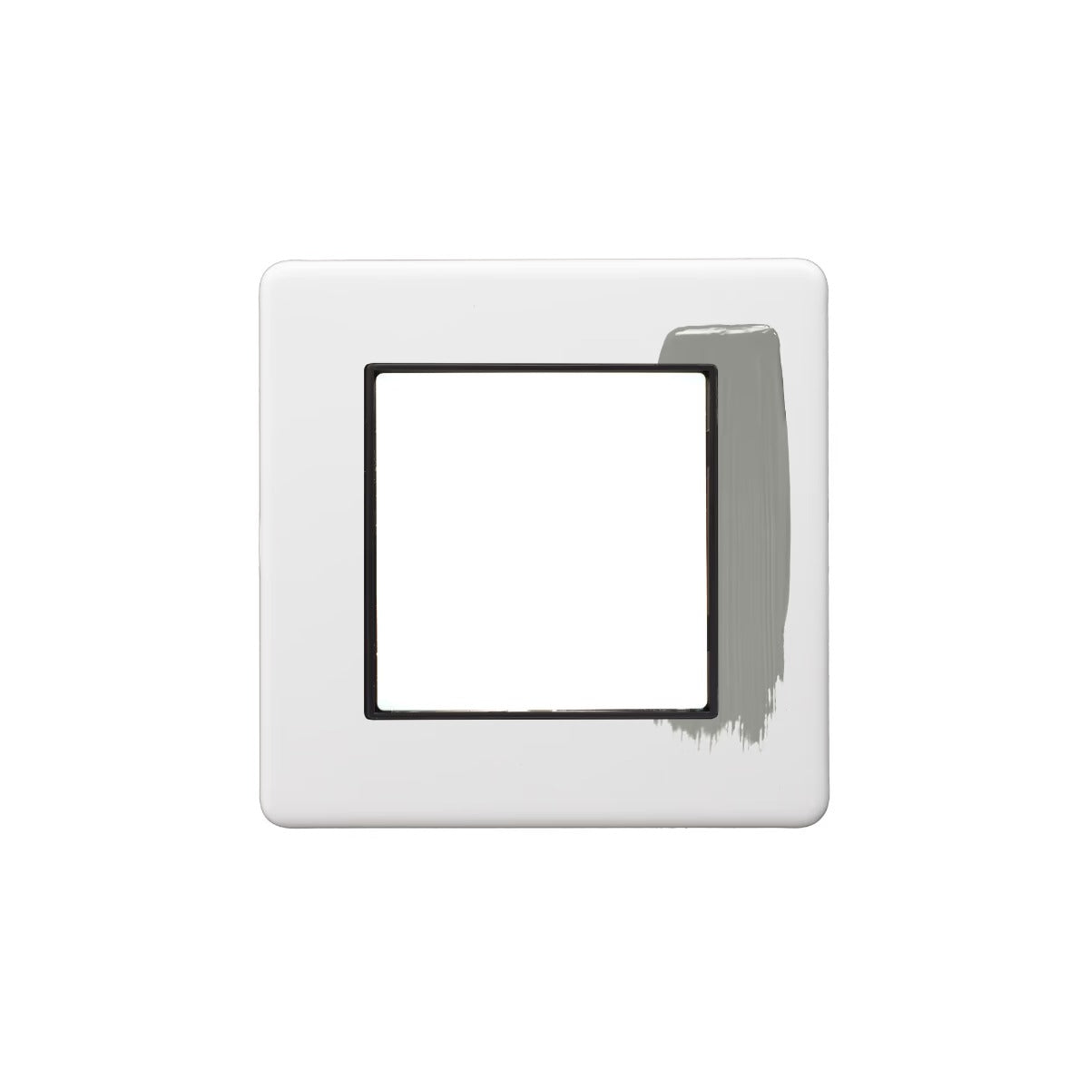 Soho Lighting Primed Paintable LED Stair Light - Cool White with Black Insert
