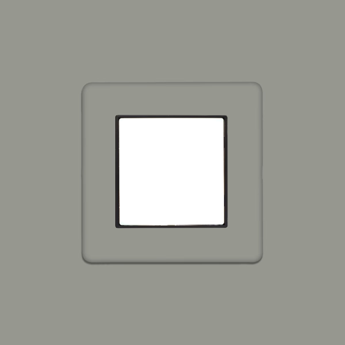 Soho Lighting Primed Paintable LED Stair Light - Cool White with Black Insert