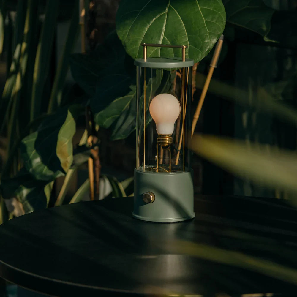 Tala x Farrow + Ball, The Muse Portable Lamp Pleasure Garden Green Lifestyle 3