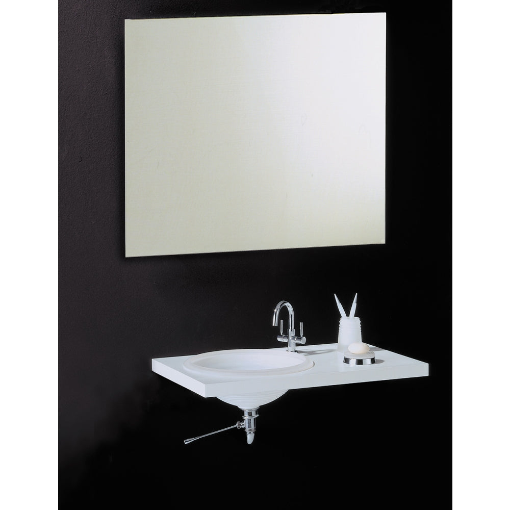Slim Rectangular Mirror - 80x100cm