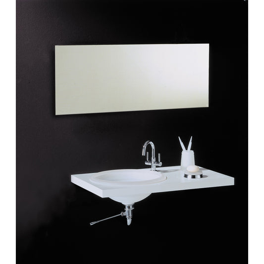 Slim Rectangular Mirror - 120x60cm