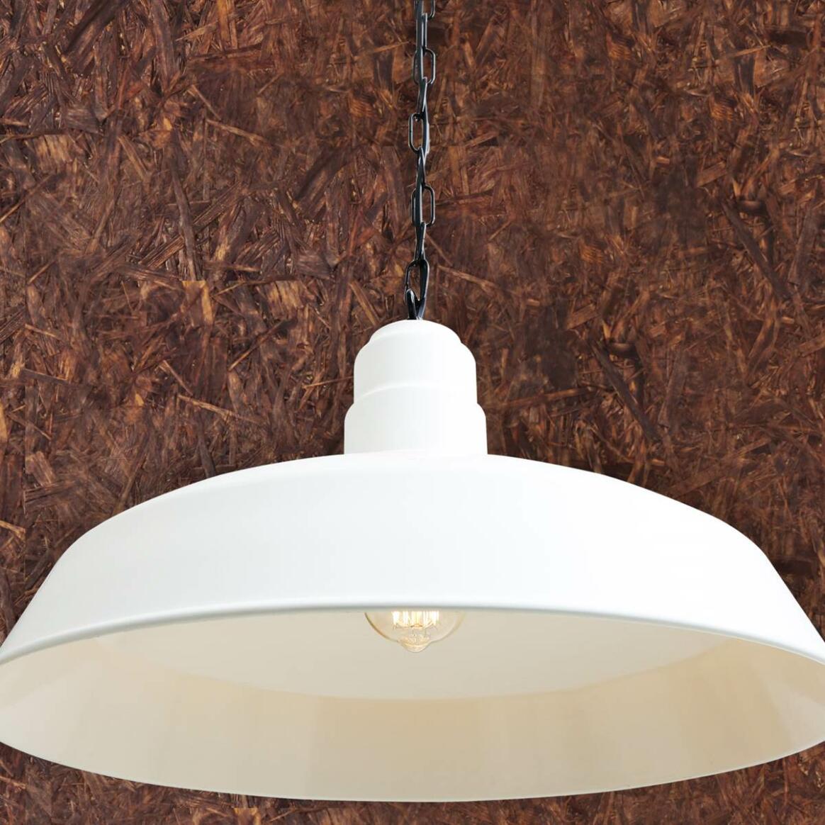 Wyse Industrial Factory Pendant Light 50cm