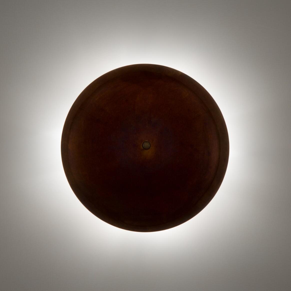 Luqa Brass Dish Wall Light 25cm